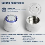Zent Ultrasonic Cleaner, ultrasonic cleaner with UV lamp for orthodontic trays, dentures, braces