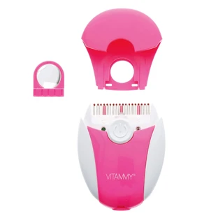 Vitammy Ufo, elektronischer Läuse- und Nissenkamm, rosa, 1 Stück