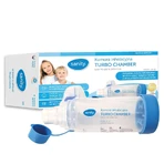 Sanity, promotional package of nebulization products, Fast Mesh, mesh inhaler, 1 piece + Turbo Chamber, inhalation chamber, 1 piece