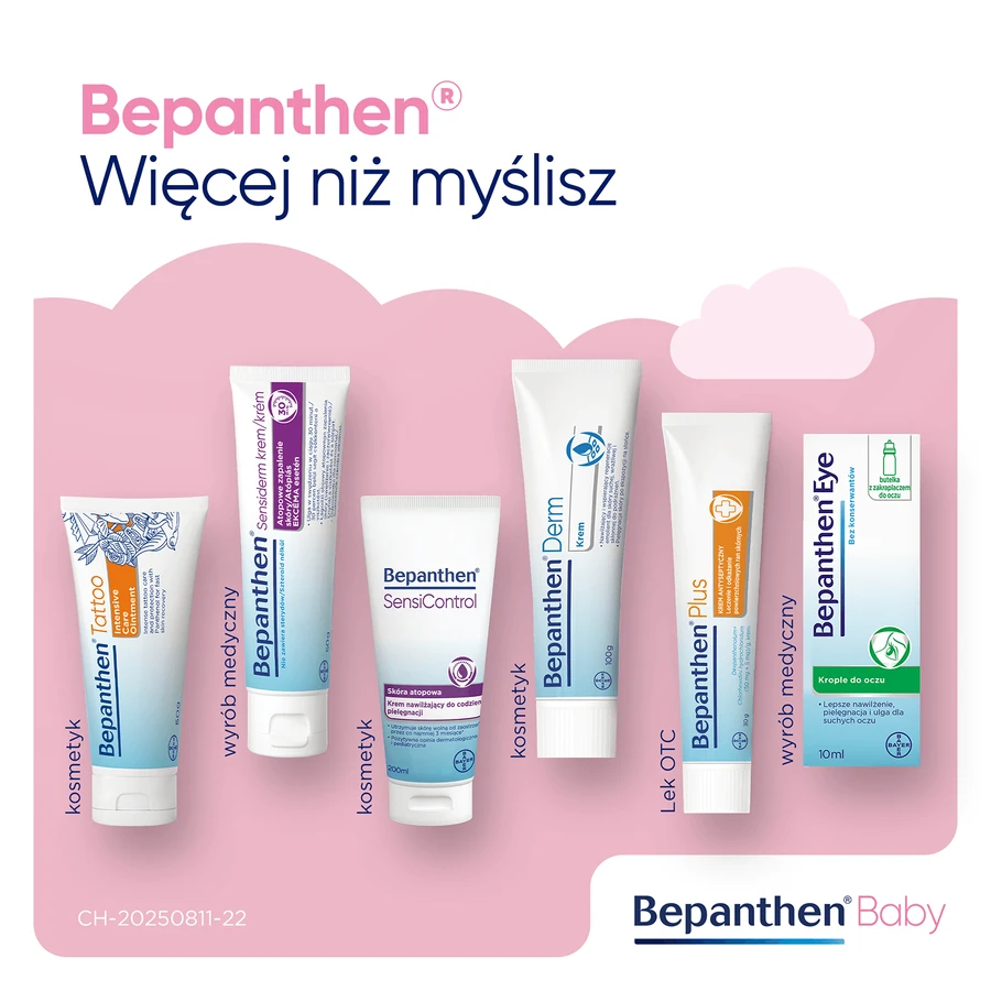 Bepanthen Baby, Windelausschlag-Salbe für Babys, 200 g