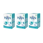 Set Nestle NAN Optipro 4, Junior modifizierte Milch für Kinder ab 2 Jahren, 3 x 650 g