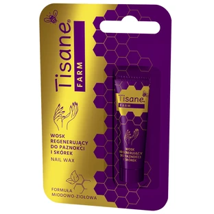 Tisane Farm, cera regeneradora para uñas y cutículas, 6 g