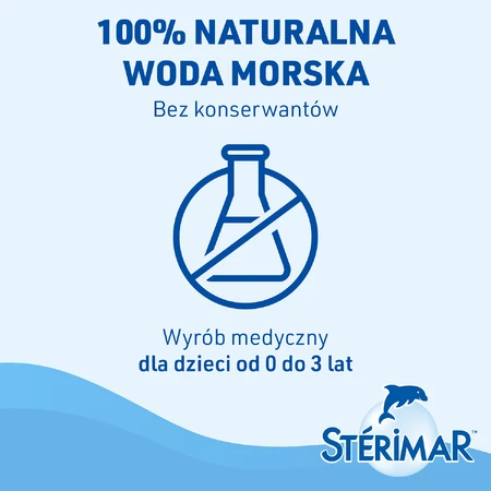 Sterimar Baby Higiene Nasal, spray nasal fisiológico de 0 a 3 años, 100 ml