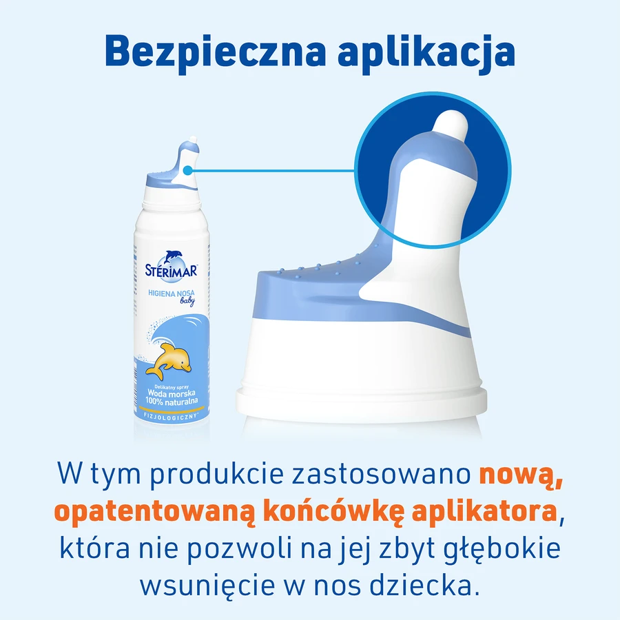 Sterimar Baby Higiene Nasal, spray nasal fisiológico de 0 a 3 años, 100 ml