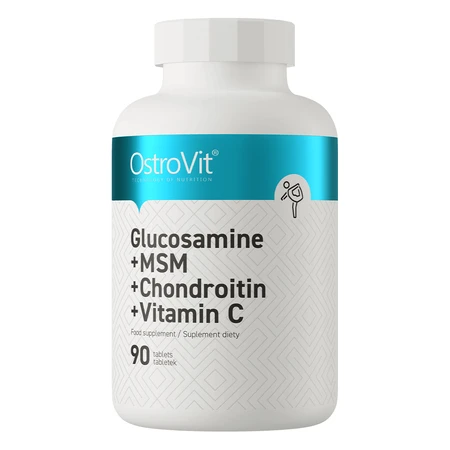 OstroVit Glucosamine + MSM + Chondroitin + Vitamin C, 90 tablets