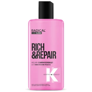 Radical Hair Clinic Rich & Repair, mizellares regenerierendes Shampoo, 300 ml