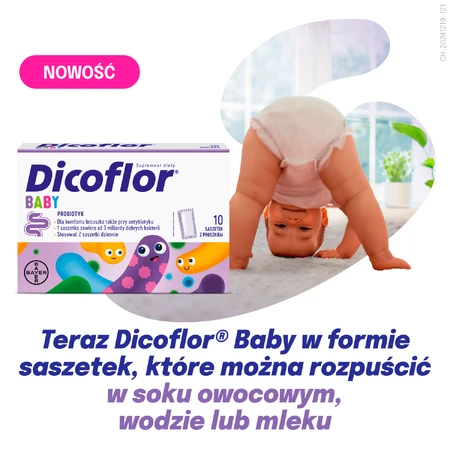 Dicoflor Baby, pour nourrissons et enfants, 10 sachets