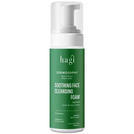 Hagi Dermosophy, soothing facial cleansing foam, 150 ml