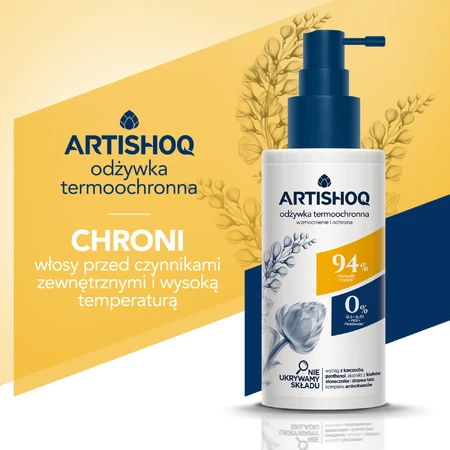 Artishoq, conditionneur thermo-protecteur, renforcement et protection, 130 ml