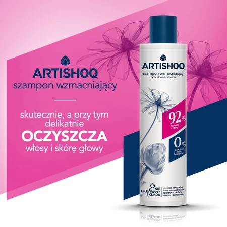 Artishoq, shampooing fortifiant, récupération et protection, 200 ml