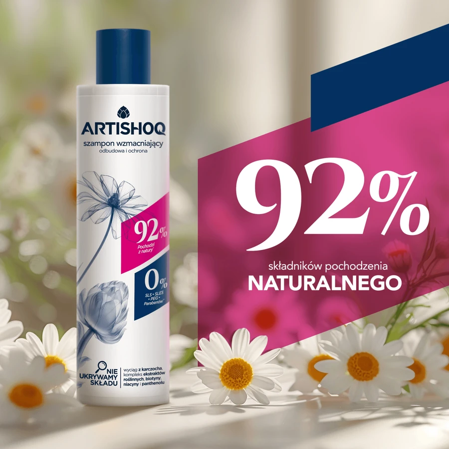 Artishoq, shampooing fortifiant, récupération et protection, 200 ml