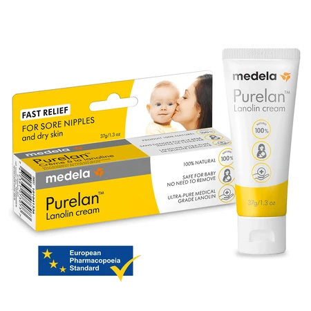 Medela PureLan, Lanolin-Salbe gegen Warzen, 7 g