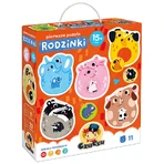 CzuCzu First Puzzle Families, puzzle-uri pentru copii, de la 15 luni, 22 elemente