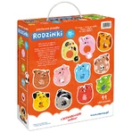 CzuCzu First Puzzle Families, puzzle-uri pentru copii, de la 15 luni, 22 elemente