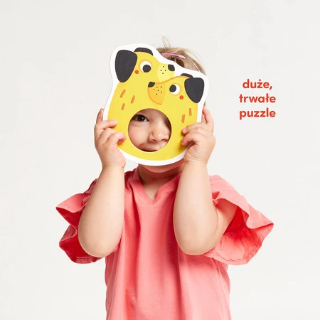 CzuCzu First Puzzle Families, puzzle-uri pentru copii, de la 15 luni, 22 elemente