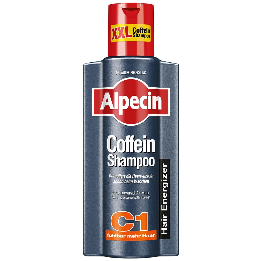 Alpecin C1 Cafeïne, haaruitval shampoo, 375 ml