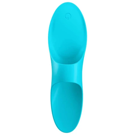 Satisfyer Teaser, vibrateur à doigt, bleu, 1 pc