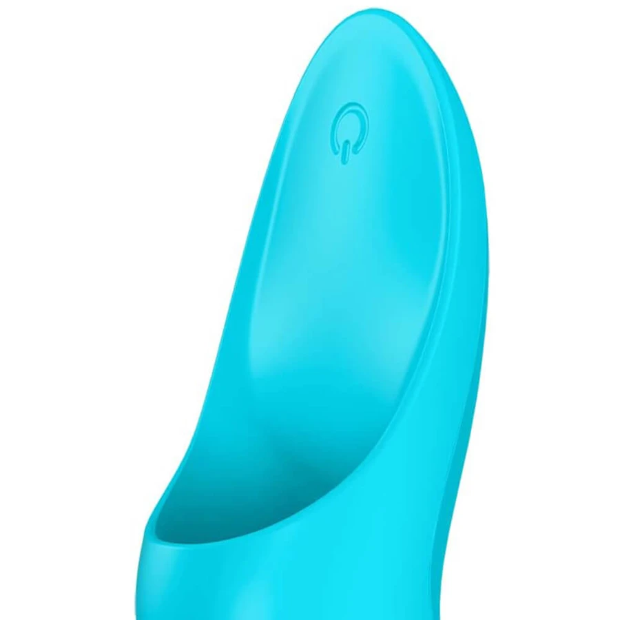 Satisfyer Teaser, vibrateur à doigt, bleu, 1 pc