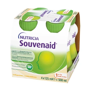 Nutridrink Souvenaid, voedingspreparaat, vanillesmaak, 4 x 125 ml
