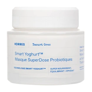 Korres Griekse yoghurt, gezichtsmasker met probiotica, 100 ml