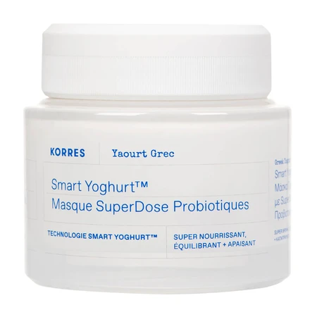 Korres Griekse yoghurt, gezichtsmasker met probiotica, 100 ml