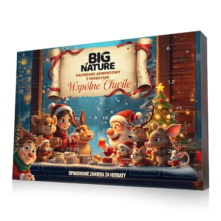 Shared Moments Advent Calendar Set, 24 Loose Leaf Teas, Big Nature