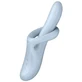 Satisfyer Heat Flex 4, vibrateur chauffant pour la stimulation du point G, bleu, 1 pièce