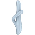 Satisfyer Heat Flex 4, vibrateur chauffant pour la stimulation du point G, bleu, 1 pièce