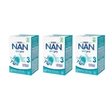 Set Nestle NAN Optipro 3, Junior modified milk for children over 1 year, 3 x 650 g