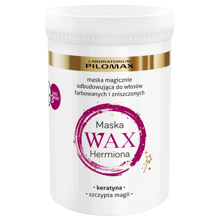 WAX Pilomax Hermione, magisch herstellend masker voor gekleurd en beschadigd haar, 480 ml
