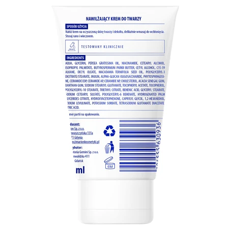 Aptederm Sensitive, face cream, sensitive and atopic skin, 50 ml