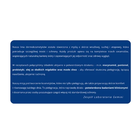 Aptederm Sensitive, face cream, sensitive and atopic skin, 50 ml
