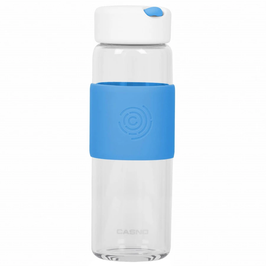 Casno, Ontario glass bottle, blue, 520 ml