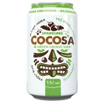 Diet-Food Cocosa Sparkling Coconut Water, agua de coco carbonatada, 330 ml