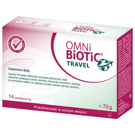 OmniBiotic Travel, poudre, 5 g x 14 sachets