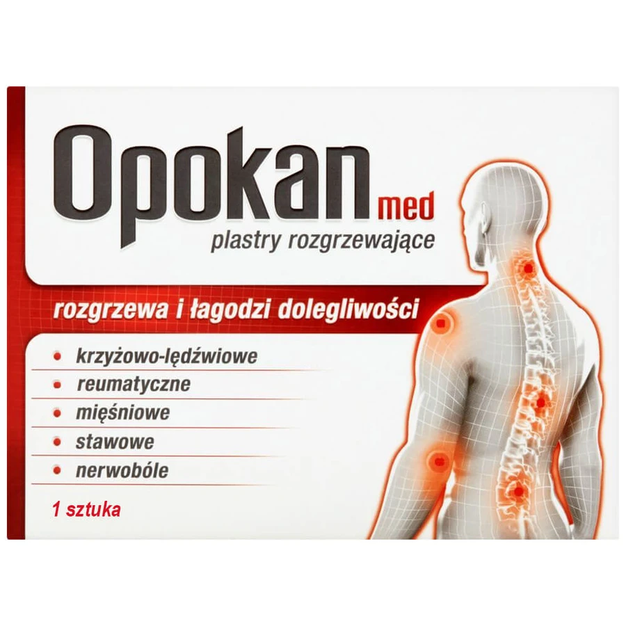 Opokan Med, warming patch, 1 piece