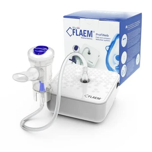 Flaem ProfiNeb, der ultraleise Pneumatik-Kolbeninhalator für Kinder und Erwachsene