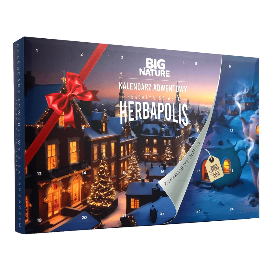 Big Nature Advent Calendar Herbapolis set, leaf teas
