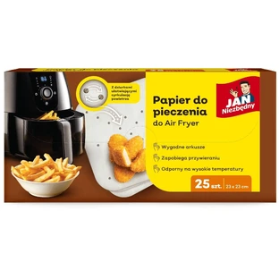 Jan Niezbędny, bakpapier voor Air Fryer, 25 stuks