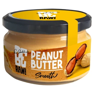 BeRAW! Peanut Butter, Peanut Cream, Smooth, 190 g
