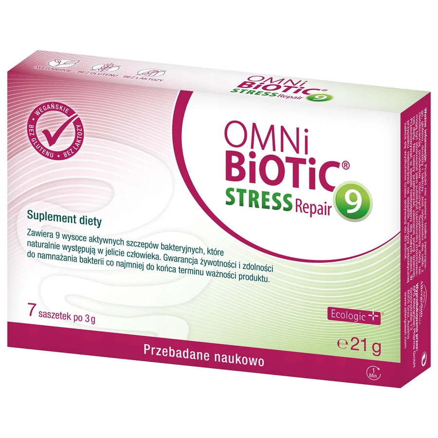 OmniBiotic Stress Repair 9, poudre, 3 g x 7 sachets