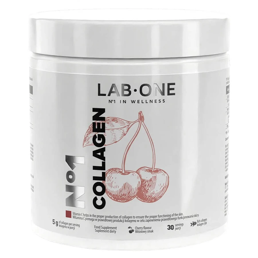 Lab One No 1 Collagen, cherry flavor, 200 g