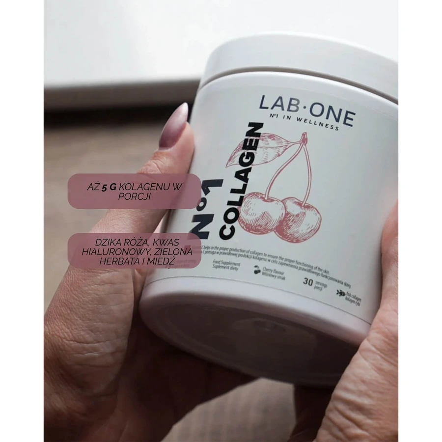 Lab One No 1 Collagen, cherry flavor, 200 g