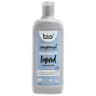 Bio-D, hypoallergenic concentrated dishwashing liquid, sensitive skin, 750 ml