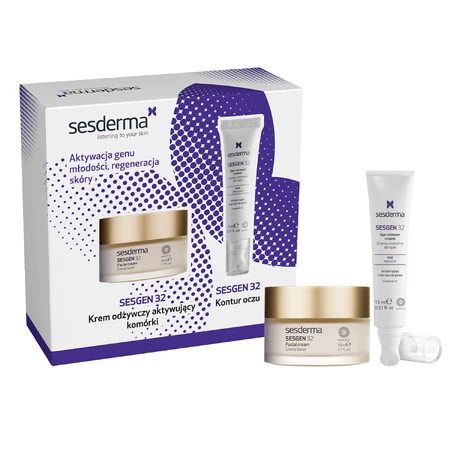 Sesderma Sesgen 32 set, nourishing cell activating face cream, 50 ml + eye contour cream, 15 ml