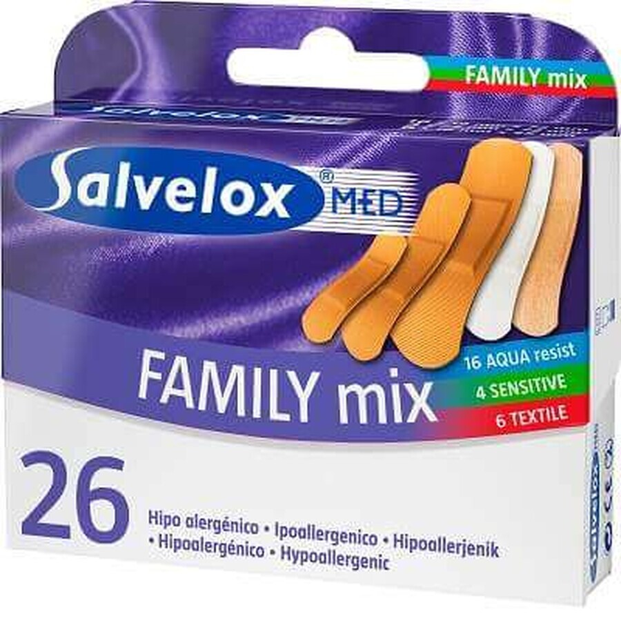 Buy Family Mix patches, 26pcs, Salvequick Family Mix patches, 26pcs, Salvequick