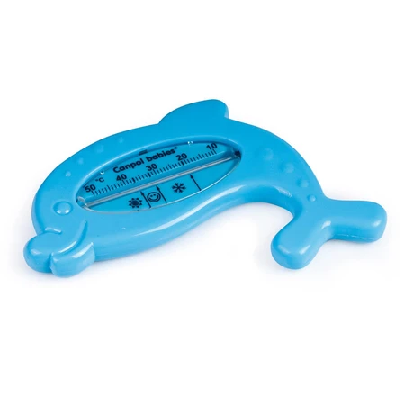 Canpol Babies, Badethermometer, Delphin, blau, ab Geburt, 1 Stück