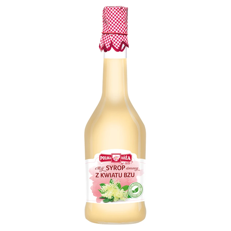 Polska Róża Holunderblütensirup, 500 ml