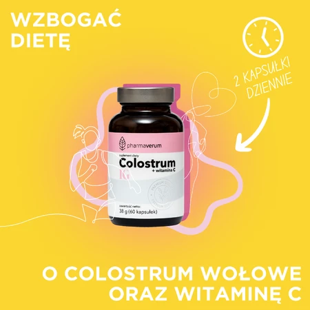 Pharmaverum Colostrum IG, 60 capsules