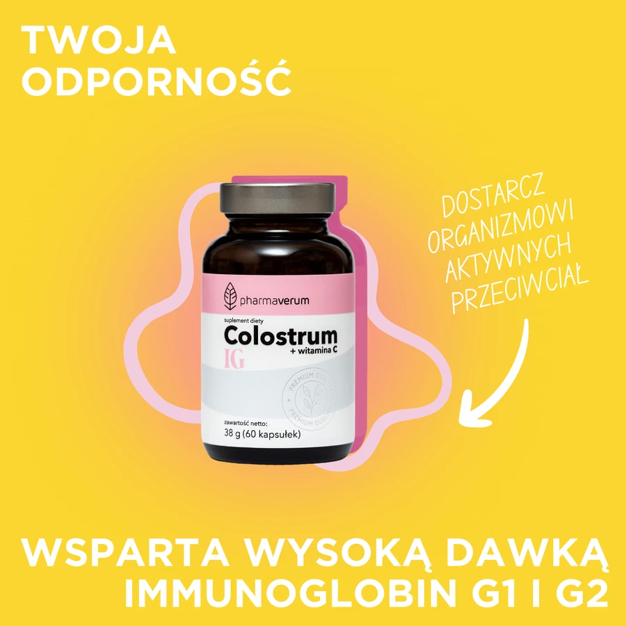 Pharmaverum Colostrum IG, 60 capsules